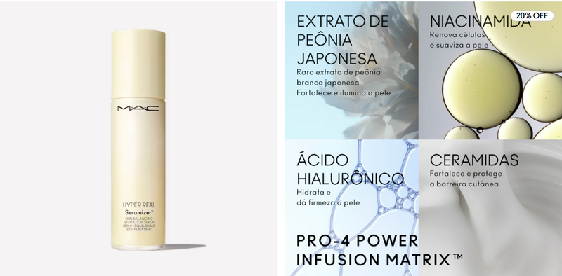 Sérum Facial Hidratante Hyper Real Serumizer™ Skin Balancing 30ML